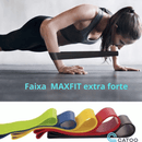 🔥Faixas Elásticas MAXFIT Para Exercícios Multifuncional Yoga Fisioterapia e Treino 🔥 Com Guia de exercícios incluso 🎁