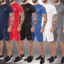 Kit 2 Bermudas Masculinas Academia  + 2 Camisetas Esportiva