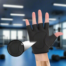 Luva Musculação Academia Antiderrapante Feminina E Masculina Ginástica