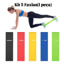 🔥Faixas Elásticas MAXFIT Para Exercícios Multifuncional Yoga Fisioterapia e Treino 🔥 Com Guia de exercícios incluso 🎁