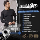 Blusa Manga Longa Térmica Proteção Uv 50+ Segunda Pele
