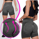 🔥Short Academia Fitness Bermuda Feminino Cintura Alta 🔥 Modela Levanta Bumbum 🚀