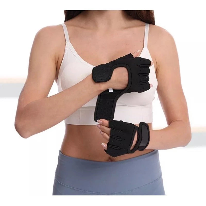 Luva Musculação Academia Antiderrapante Feminina E Masculina Ginástica