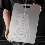 Tábua de Cozinha Titanium - Antibacteriana e Antisujeira Tamanho G especial (46x30cm)