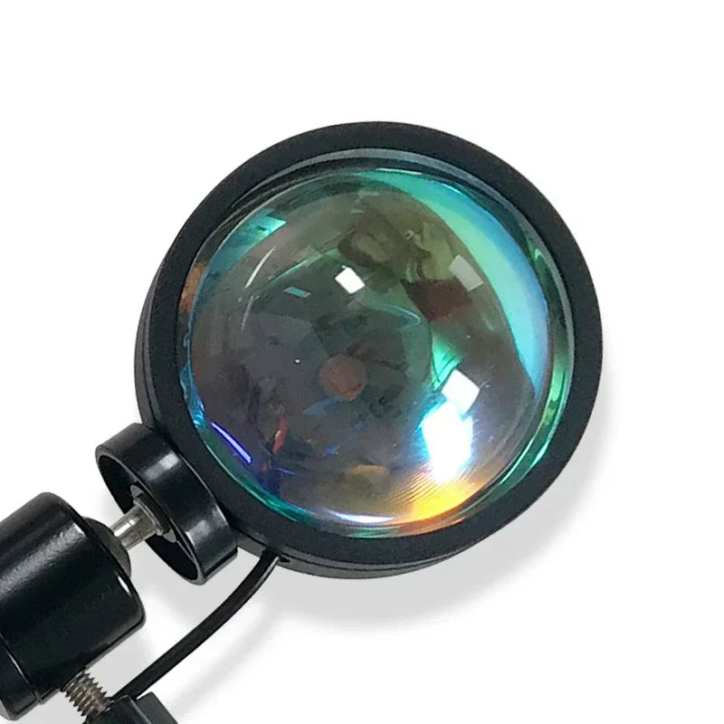 Luminária Pôr do Sol LED | Luz Sunset Decorativa com Atmosfera Colorida