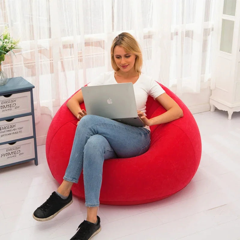Sofá Inflável Grande Lazy PVC