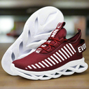 🔥Tênis Para Caminhada Feminino Academia Trança Confortável Leve Novidade  BORDÔ🔥