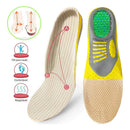 Palmilha Ortopédica Fascite Pé Chato Esporão Gel Esportiva