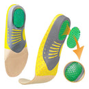 Palmilha Ortopédica Fascite Pé Chato Esporão Gel Esportiva